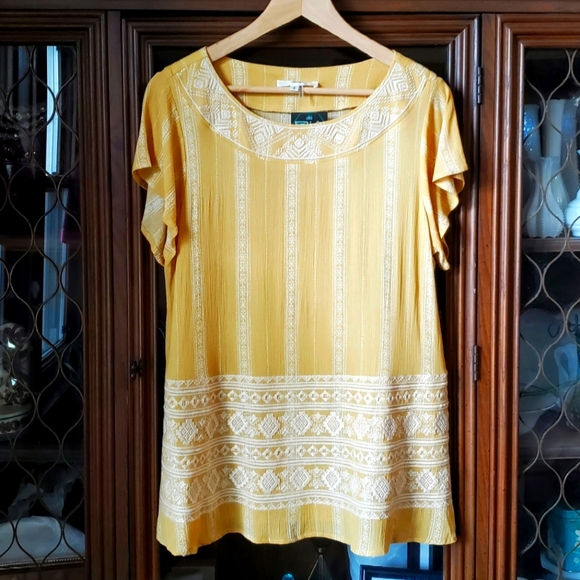 Andrée by Unit Golden Yellow Tunic - Picture 1 of 5